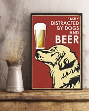 Dog Golden And Beer 16x24 Poster lifestyle-poster-3