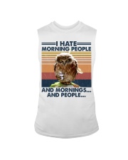 Coffee I Hate Morning People Sleeveless Tee tile