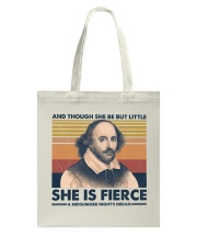 Book She Is Fierce Tote Bag tile