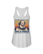 Book She Is Fierce Ladies Flowy Tank tile