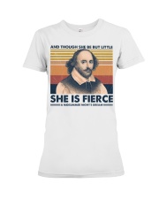 Book She Is Fierce Premium Fit Ladies Tee tile