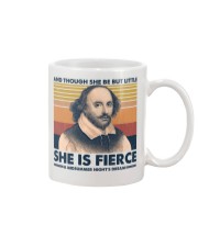 Book She Is Fierce Mug tile