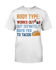 Fitness Body Type Classic T-Shirt tile