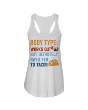 Fitness Body Type Ladies Flowy Tank tile