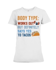 Fitness Body Type Premium Fit Ladies Tee tile