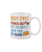Fitness Body Type Mug tile