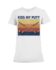 Golf Kiss My putt Premium Fit Ladies Tee tile
