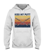 Golf Kiss My putt Hooded Sweatshirt front