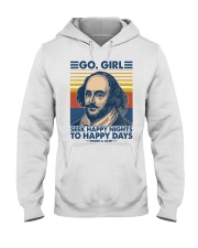 Book Go Girl Hooded Sweatshirt front