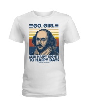 Book Go Girl Ladies T-Shirt tile