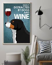 Dog Bernese Mountain And Wine 16x24 Poster lifestyle-poster-1