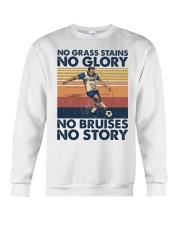 Soccer No Grass Stains No Glory Crewneck Sweatshirt tile