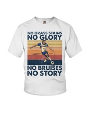 Soccer No Grass Stains No Glory Youth T-Shirt tile