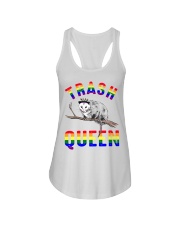 LGBT Trash Queen Ladies Flowy Tank tile