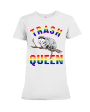 LGBT Trash Queen Premium Fit Ladies Tee tile