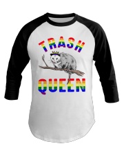LGBT Trash Queen Baseball Tee tile