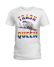 LGBT Trash Queen Ladies T-Shirt tile