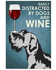 Wine And Dogs 16x24 Poster front