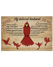 Family My Beloved Husband 36x24 Poster front