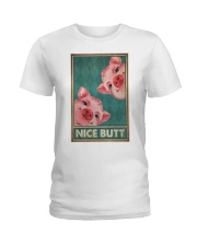 Farm Nice Butt Ladies T-Shirt tile
