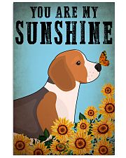 Dog Beagle You Are My Sunshine 16x24 Poster front