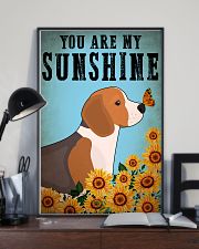 Dog Beagle You Are My Sunshine 16x24 Poster lifestyle-poster-2