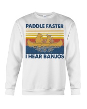 Camping Paddle Faster Crewneck Sweatshirt tile