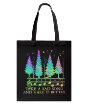 Hippie Take A Sad Song Tote Bag tile
