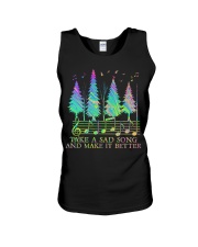 Hippie Take A Sad Song Unisex Tank tile