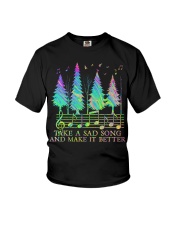 Hippie Take A Sad Song Youth T-Shirt tile