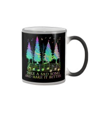 Hippie Take A Sad Song Color Changing Mug tile