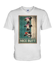 Farm Nice Butt V-Neck T-Shirt tile