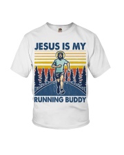 Running Jesus Is My Running Buddy Youth T-Shirt tile