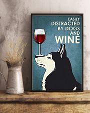 Wine And Husky Dogs 16x24 Poster lifestyle-poster-3