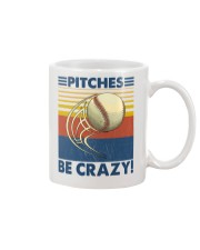 Baseball Pitches be Crazy Mug tile