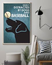 Dog Labrador And Baseball 16x24 Poster lifestyle-poster-1