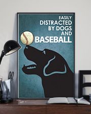 Dog Labrador And Baseball 16x24 Poster lifestyle-poster-2