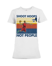 Basketball Shoot Hoops Not People Premium Fit Ladies Tee tile