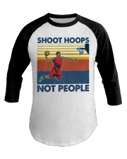 Basketball Shoot Hoops Not People Baseball Tee tile