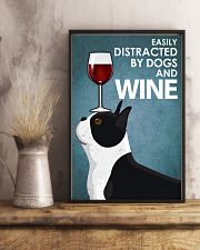 Dog Boston And Wine 16x24 Poster lifestyle-poster-3