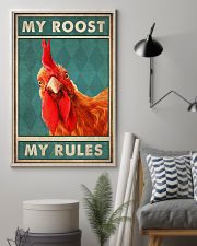 Farm My Roost My Rules 16x24 Poster lifestyle-poster-1