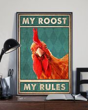 Farm My Roost My Rules 16x24 Poster lifestyle-poster-2