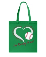 Baseball I'm Raising mine - Hoodie And T-shirt Tote Bag tile