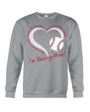 Baseball I'm Raising mine - Hoodie And T-shirt Crewneck Sweatshirt tile