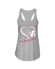 Baseball I'm Raising mine - Hoodie And T-shirt Ladies Flowy Tank tile