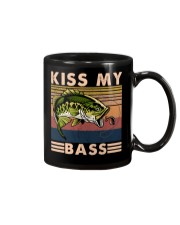 Fishing Kiss My bass Mug tile