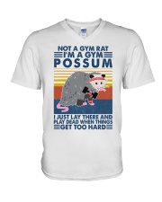 Fitness I'm A Gym Possum V-Neck T-Shirt tile