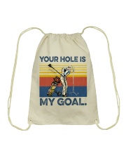 Golf Your Hole Is My Goal Drawstring Bag tile