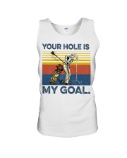Golf Your Hole Is My Goal Unisex Tank tile