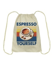 Coffee Espresso Yourself Drawstring Bag tile